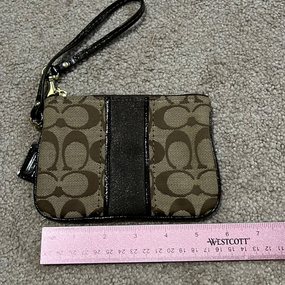 Coach small wristlet